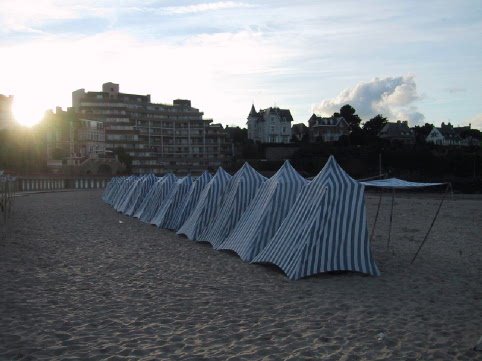 Plage de l'Ecluse sunset by Nigloalien