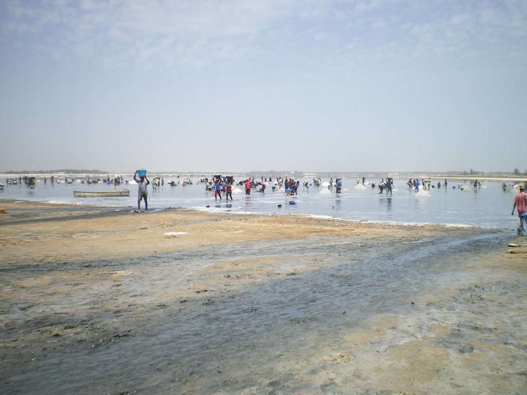 Lac Rose Sénégal by frederic duval