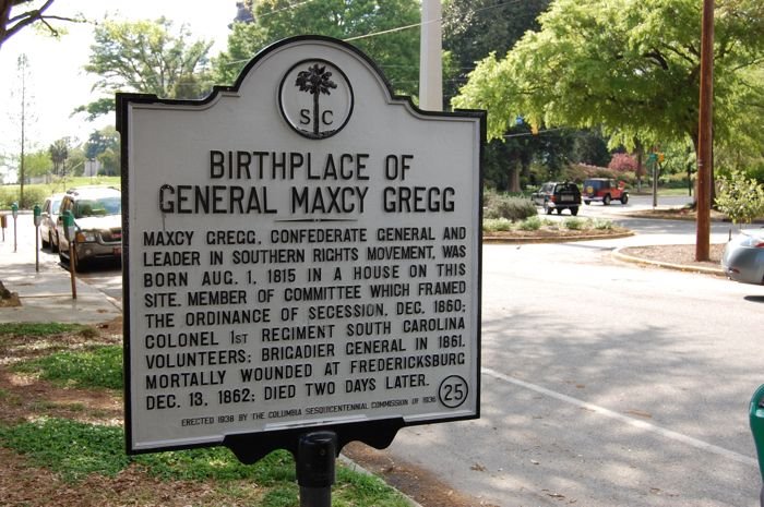 SCHM Birthplace of General Maxcy Gregg by dtmp