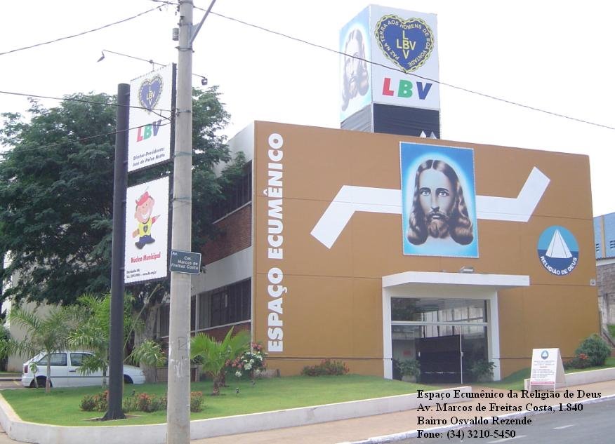 Igreja Ecumênica da Religião de Deus - Uberlândia/MG by clodoaldojacob