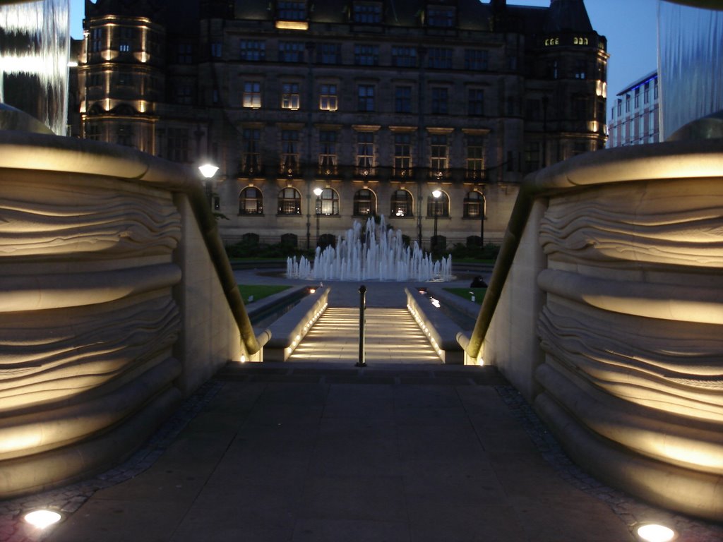 The Peace Gardens, Sheffield by Steve Ladlow