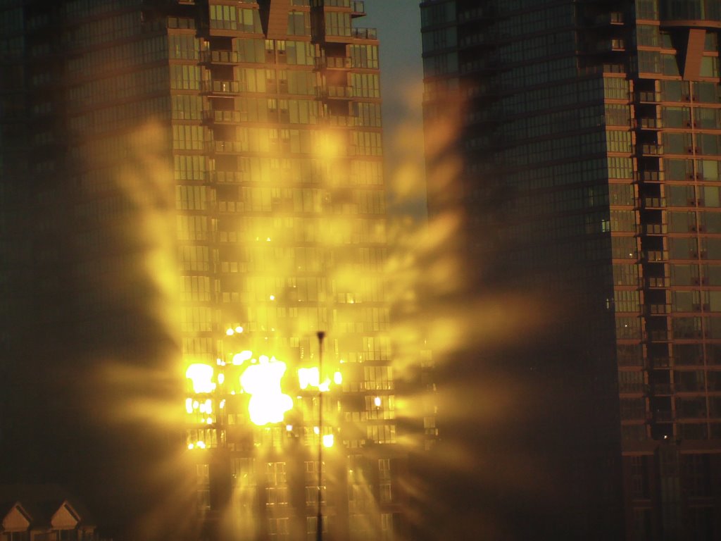 Vancouver Condos in Fog - By Jenny by The Toughs