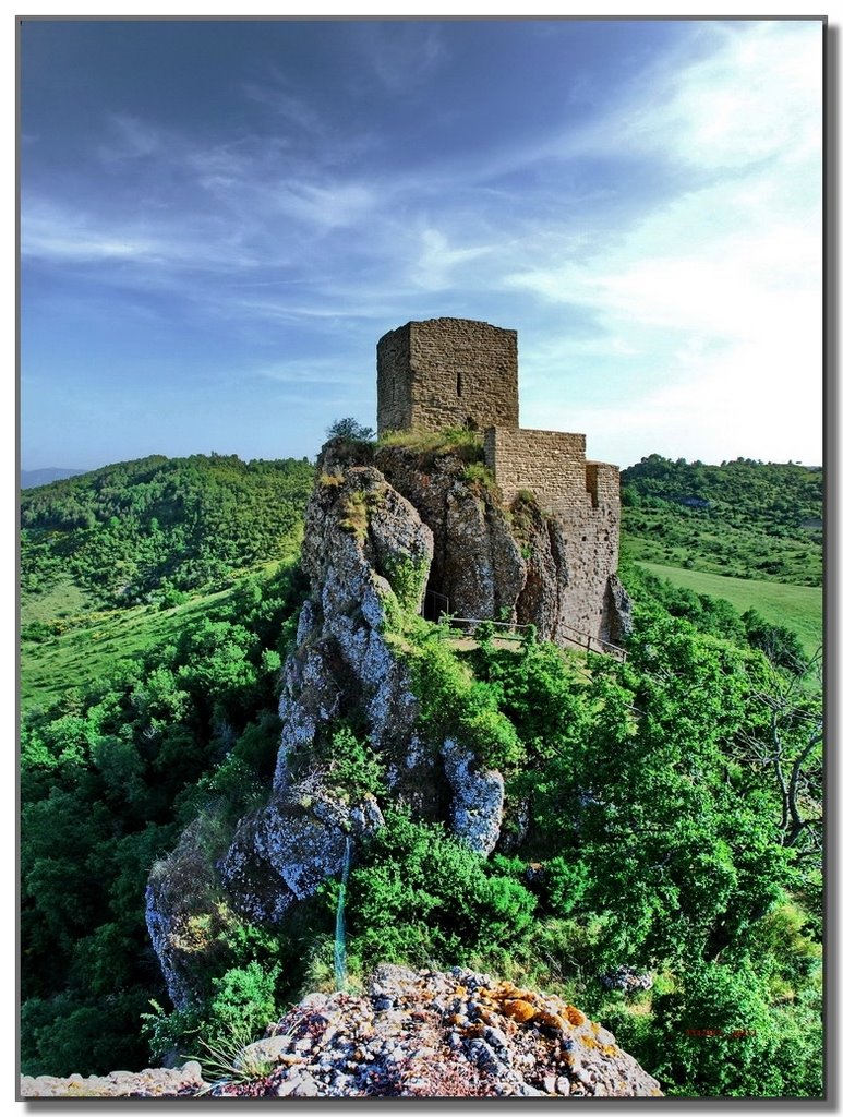 Pietrarubbia: view on the castle by .... man_giu....