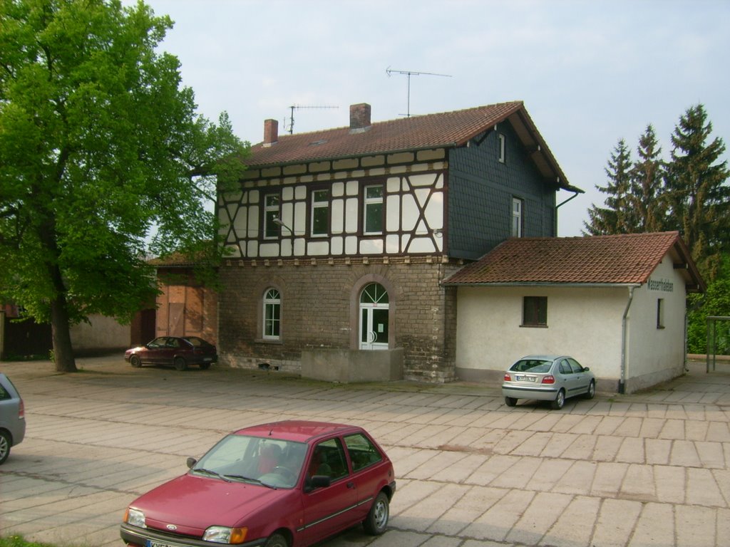 Bahnhof Wasserthaleben by A. Friedrich