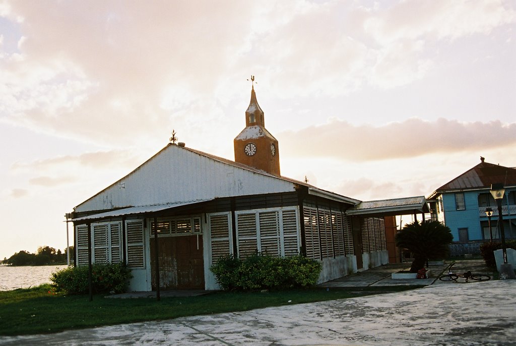 Corozal church by traconis