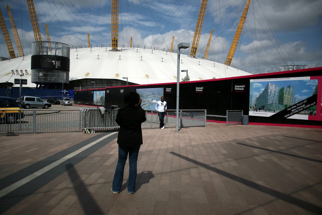 The O2, Greenwich Peninsula, London Borough of Greenwich, London, Great Britain by Hans Sterkendries