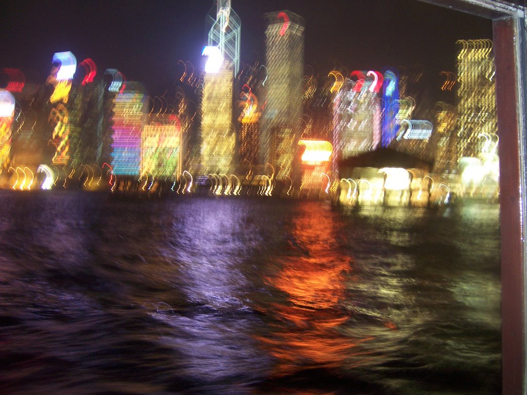 Ferry view in hongkong by Kwik DELA CRUZ