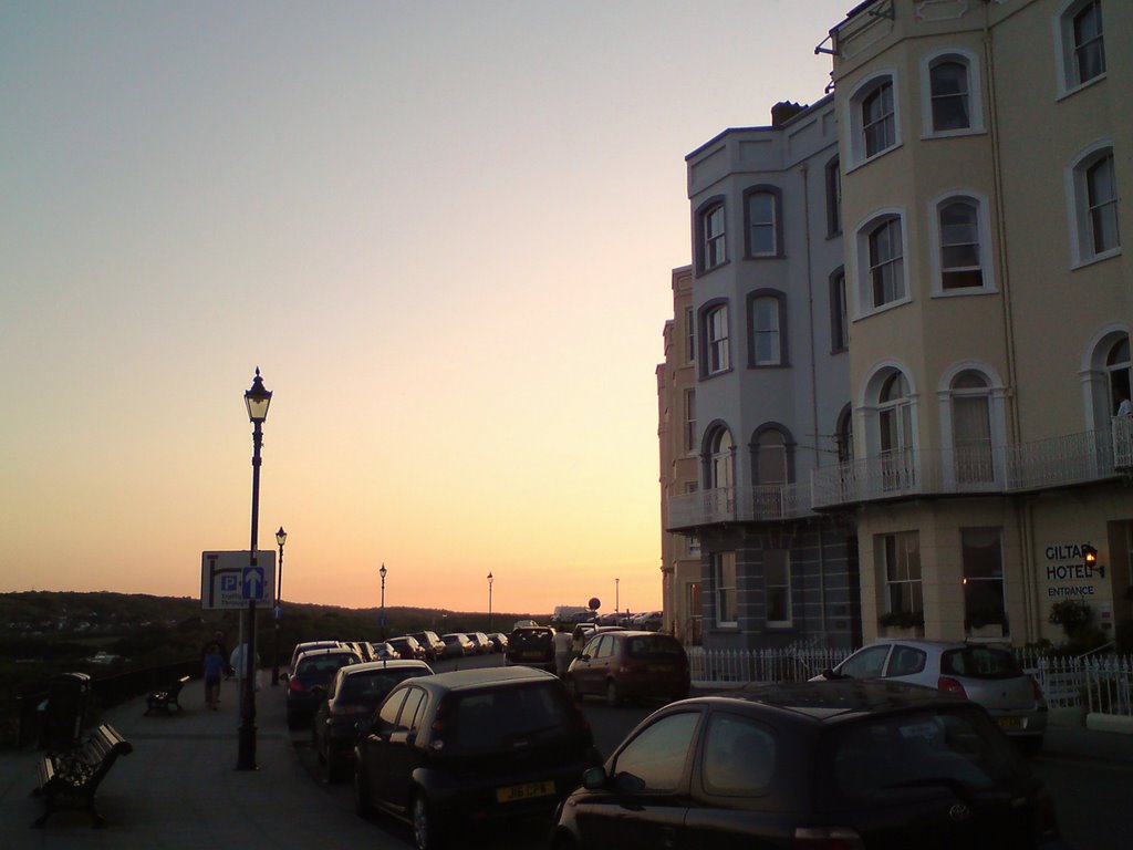 Outside the giltar hotel, tenby by bevan23