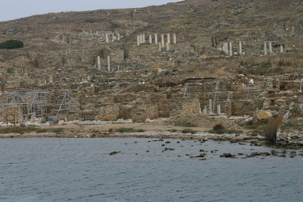 Delos, Greece by Goldwinger