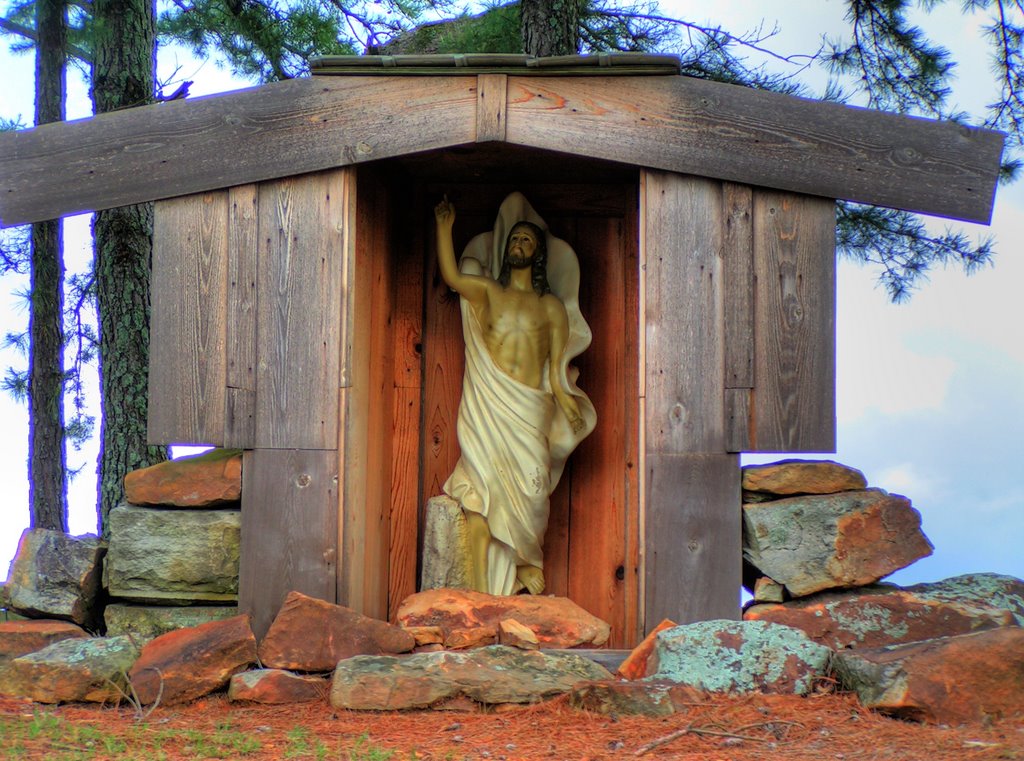 Jesus in a Manger by Brooks Family