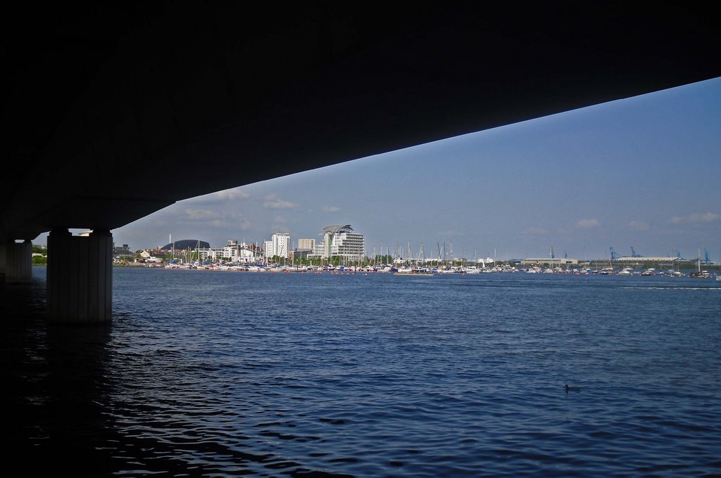 View from Under the bridge by Juliet Cullen