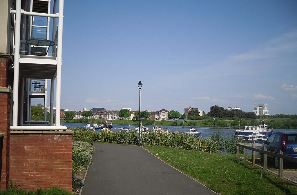 Channel View Cardiff Bay by Juliet Cullen