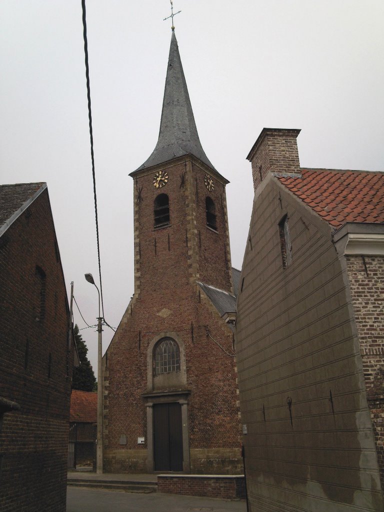 Hundelgem : De Sint-Martinuskerk by Den Toerist