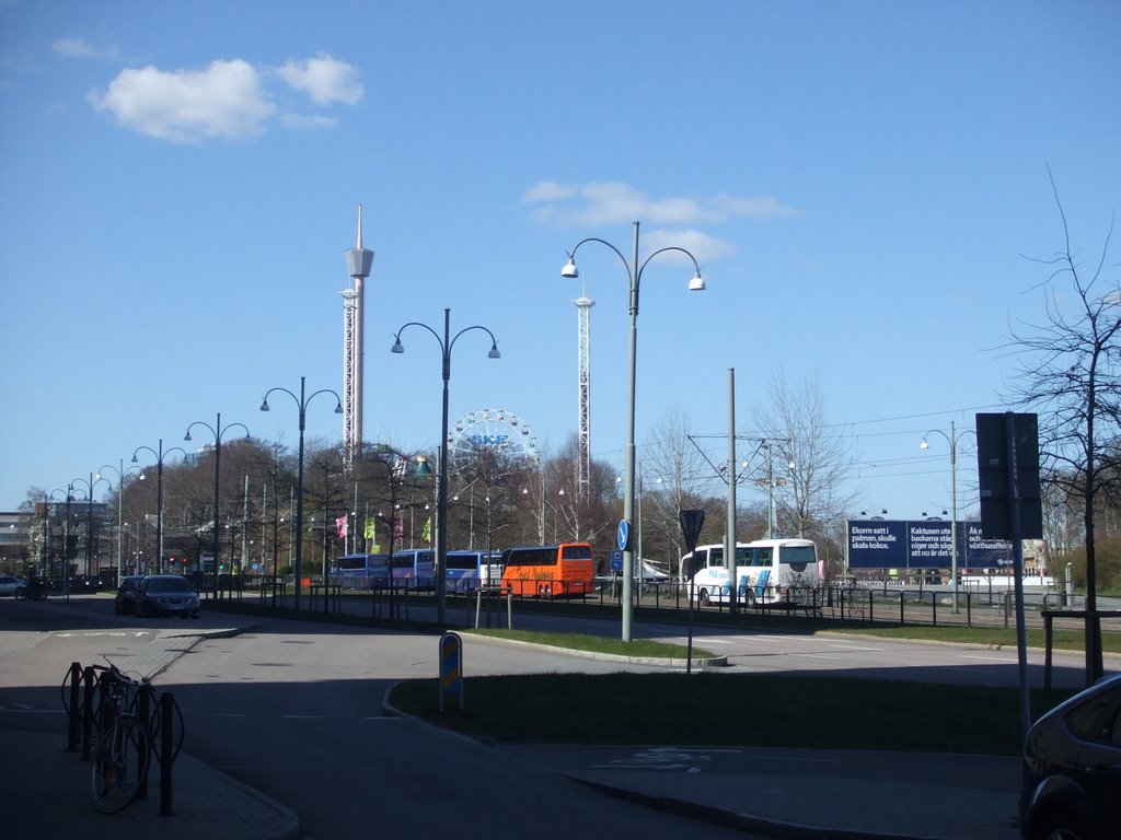 Gothenburg, near Liseberg amusement park, april 2008 by Graleh