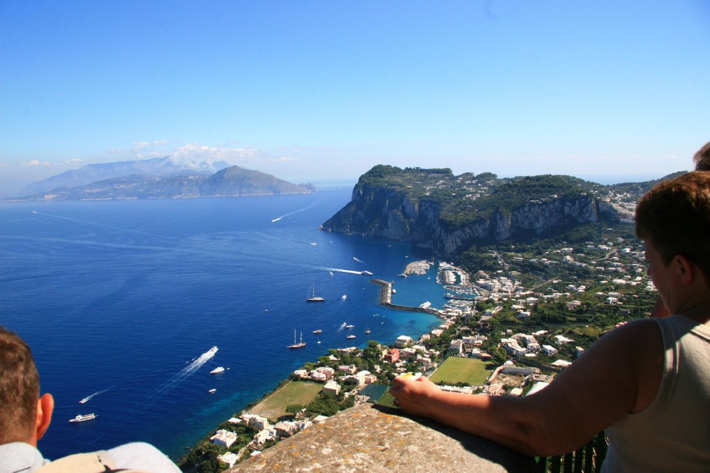 View from Villa San Michelle, Anacapri by Ian @ Wilmar