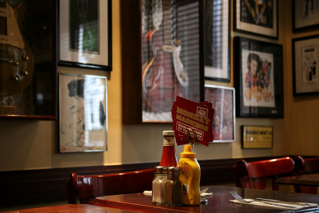 Bill Wyman's Sticky Fingers, Kensington, London, Great Britain by Hans Sterkendries