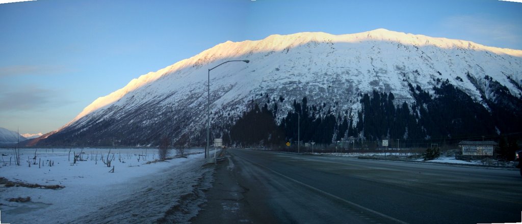 Girdwood Sunrise by robinlowell