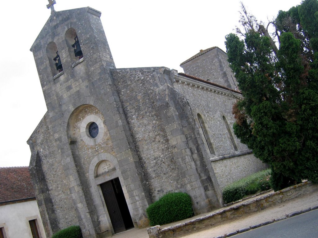 Germigny-des-Près - Oratoire - Façade by ErickTabs