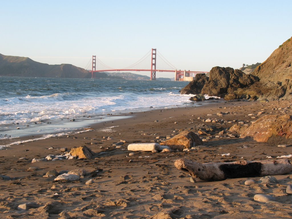 Golden Gate at sunset by Paul W. Ellis