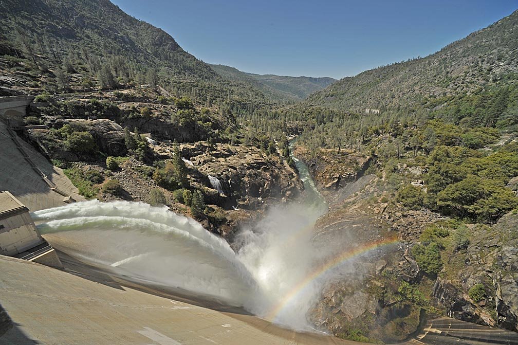 O'Shaughnessy Dam, Hetch Hetchy Valley by Edgy01