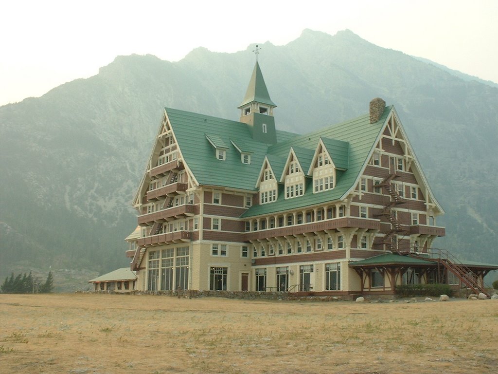 Prince of Wales Hotel in Waterton Alberta by Guy