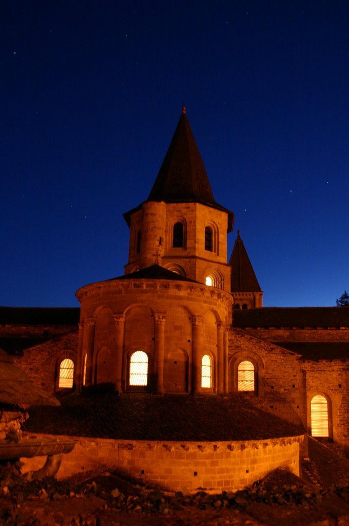 Conques at night by RORushton