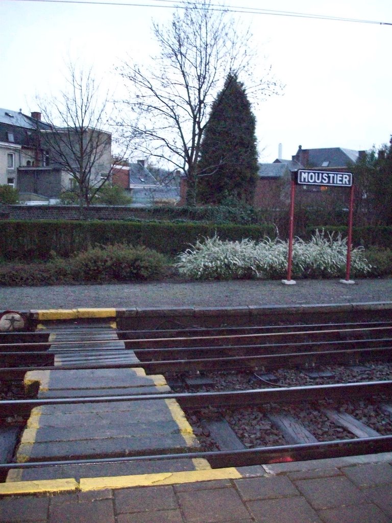 Gare de moustier sur sambre by Antonin666