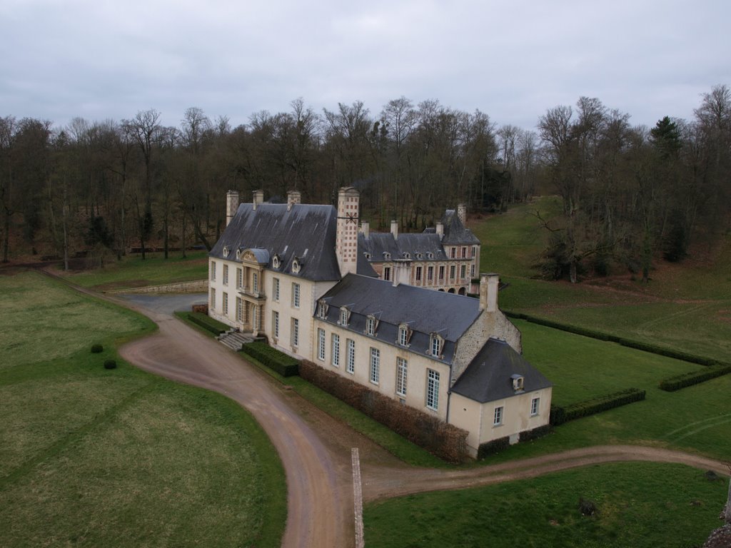 Chateau de Gouvix by Leroy Benoit