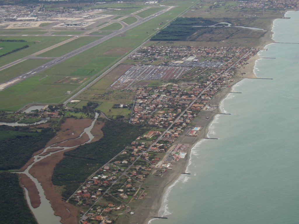 Fiumicino Airport, Focene and Fregene by Stig Ekelund