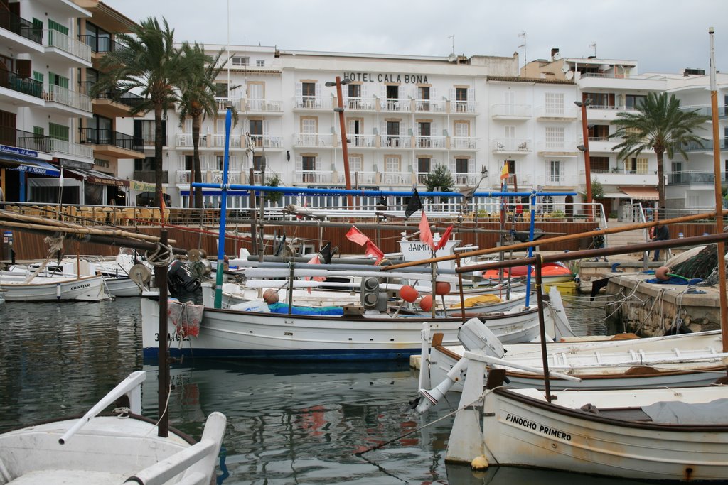 Across Cala Bona Harbour in October by jeffreydhall