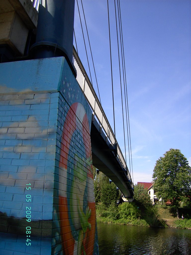 Fussgängerbrücke über die Spree in Fürstenwalde by p.hoernchen@gmx.de