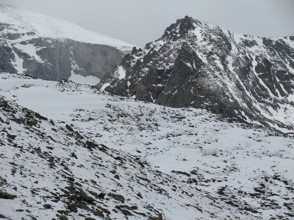 Snow Covered Mountains by Todd Stahlecker