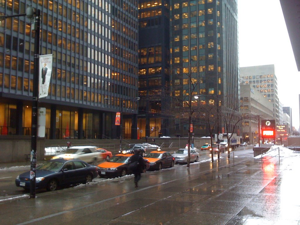 Bay street of Toronto 2009 by Georgy Z