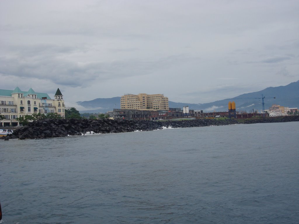 Manado View from Bunaken by Hermit S Parwoto