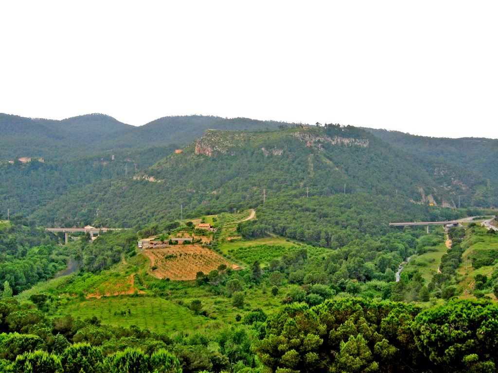 Cingles del Castell de Bocs des del Mirador de Vallbona by joan miquel