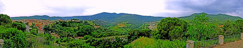 Panoràmica des del Mirador de Vallbona by joan miquel