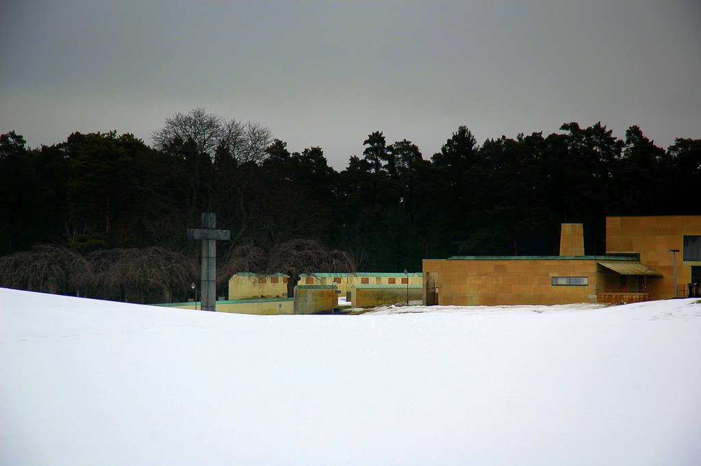 Woodland Cemetery, designed by Gunnar Asplund & Sigurd Lewerentz by Andy Malengier