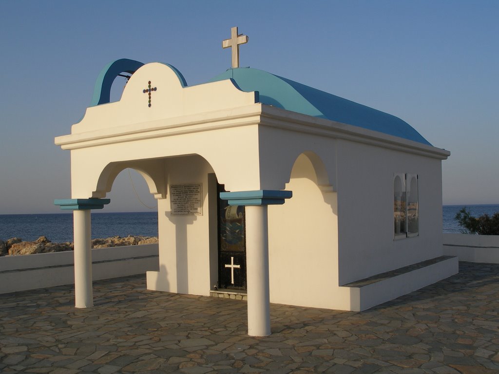 Faliraki port chapel by matador88