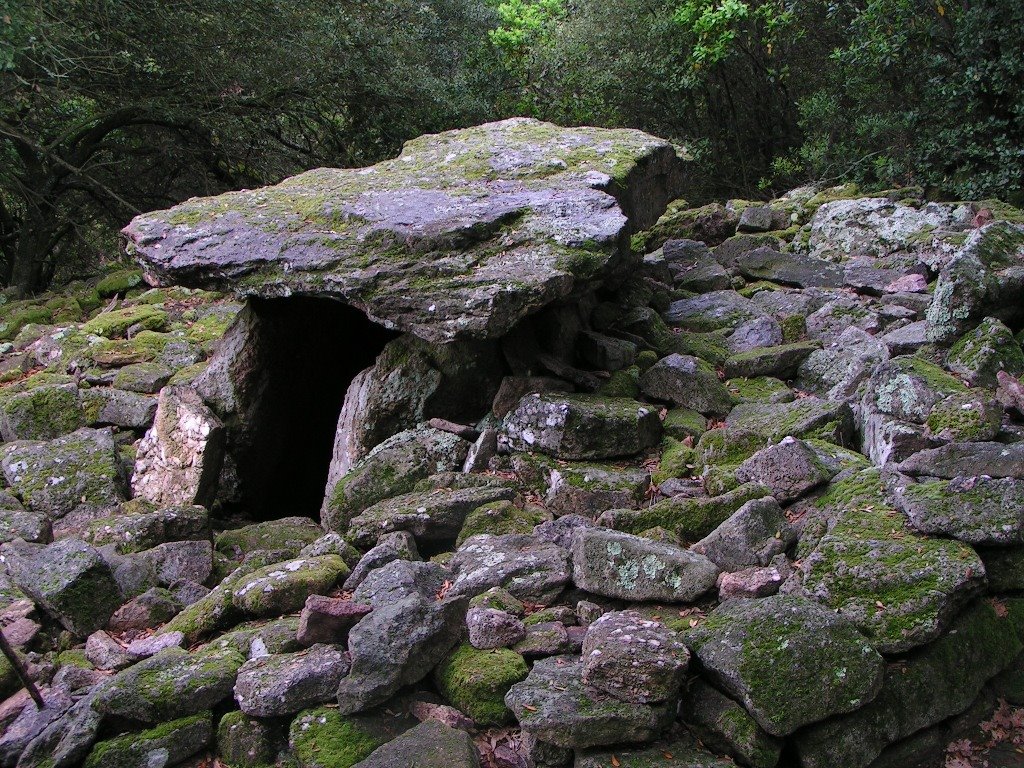 *Dolmen de la Claie-de-Driolle 2 dans une partie de son cairn by Hans Briaire