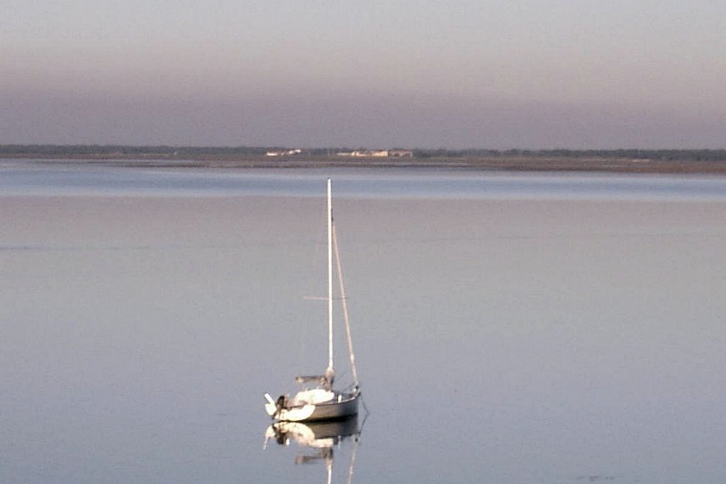 Alcochete - ao pôr do sol no Tejo by Francisco Colaço