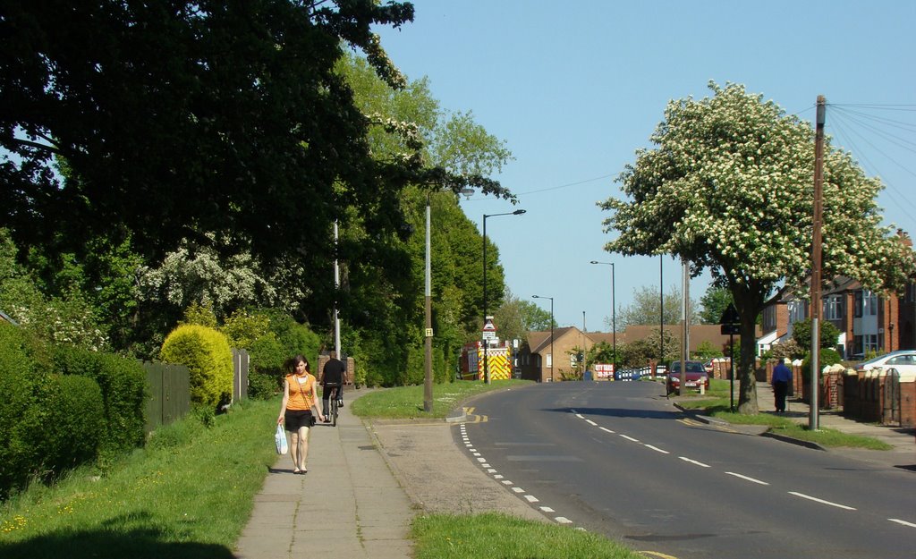 Looking due east along Elm Lane, Parson Cross, Sheffield S5 by sixxsix