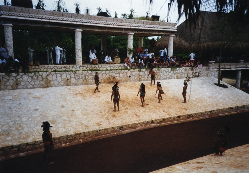 Xcaret, Mexico - Ball Game by mkoberlein