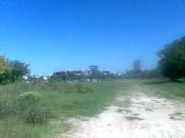 Estadio Monumental desde Ciudad Universitaria by Federico Russo