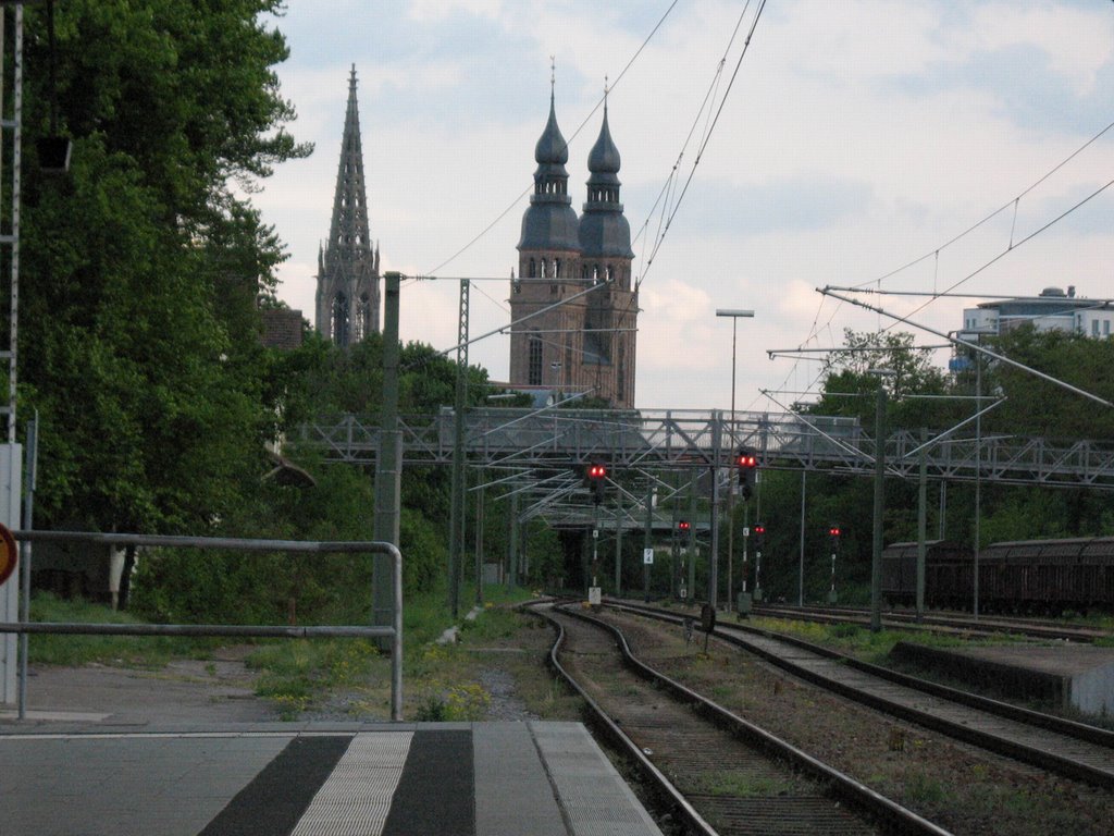 St. Josef and Gedächtniskirche. by Elena Zakamaldina