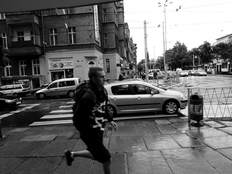 In hurry by streetsofszczecin