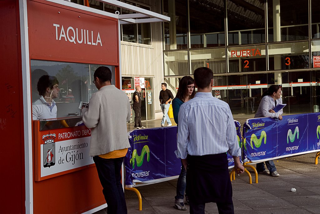 Palacio Deportes (Taquilla) by Turismo Gijon