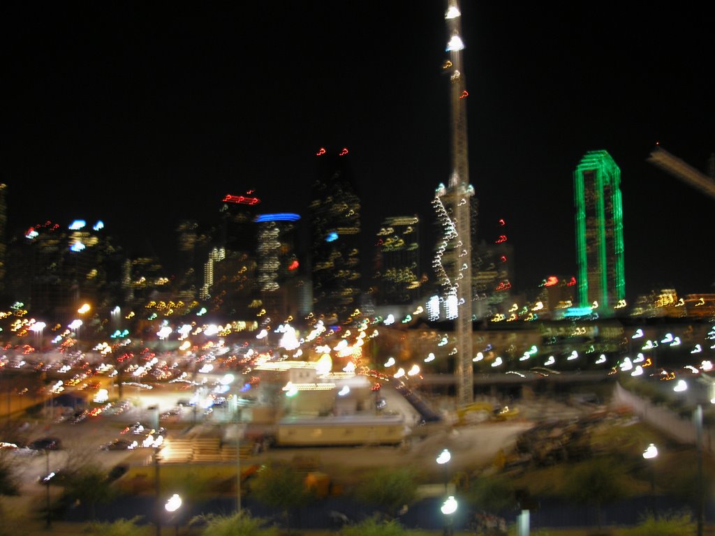 Downtown Dallas @ Night by awoodruff25