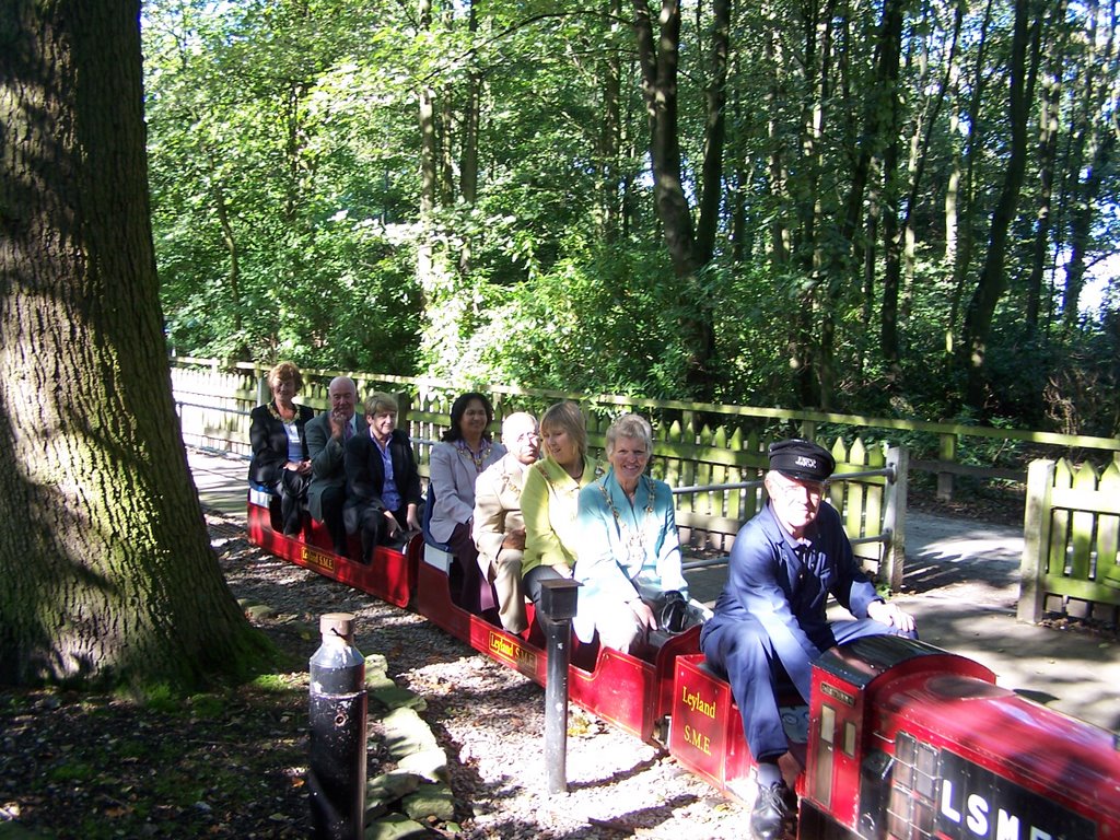 Miniature Railway on Worden Park by steve6331