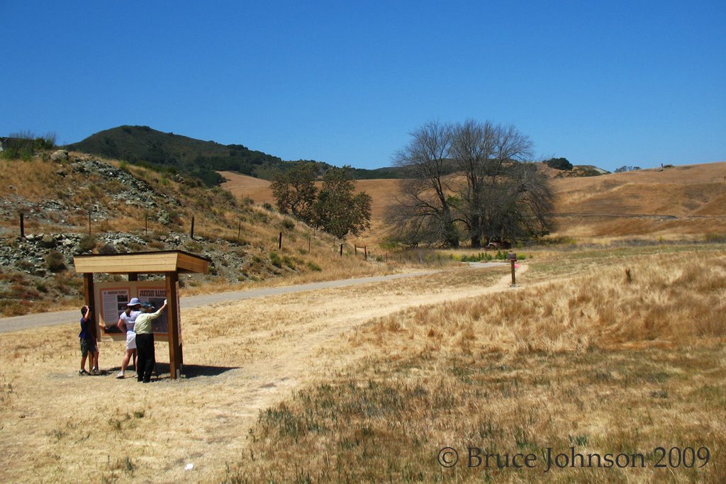 Entrance to the Johnson Ranch Open Space by Bruce E. Johnson