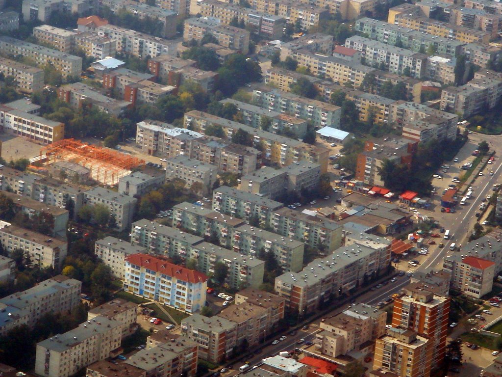 Aerial of Pitesti by mark@808post.com